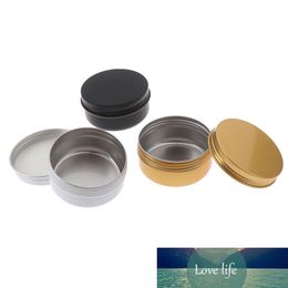 Portable Mini Tin Refillable Bottle Box Sealed Jar Packing Boxes Jewelry Candy Box Cans Coin Earrings Gift