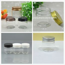 30G transparent PET bottle/jar/pot/bottle for essence/cream/gel/moisturizer/mask/wax/skin care/cosmetic packing