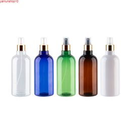 500ml x 14 High Quality Plastic Travel Bottle For Skin Care Personal 500g Gold Spray Pump PET Bottles Cosmetic Containershigh quatiy