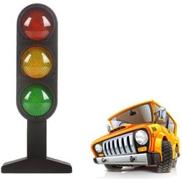 Traffic Lights Road Signal Model Scene Teaching Education Learning Funny Gadgets Interesting Toys For Children Car Accessories LJ200930