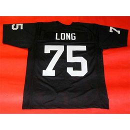 Mitch Custom Football Jersey Men Youth Women Vintage 75 HOWIE LONG Rare High School Size S-6XL or any name and number jerseys