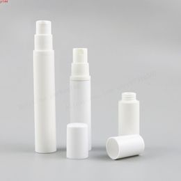 300 X 5ml 10ml 15ml Empty White Airless Lotion Pump Cream Bottle For Cosmetic Use Plastic Perfume Bottlegood qualtity