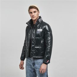 Men Winter Jacket Men Waterproof Windproof Winter jacket Coat Solid Hooded Casual Outwear Clothing Jacket Down 201126