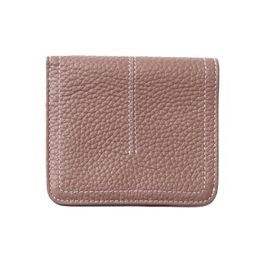 Thin Mini European And American Casual wallet Fashion Ladies Multi-Card Zipper Leather Coin Purse Money Holding Card Wallet