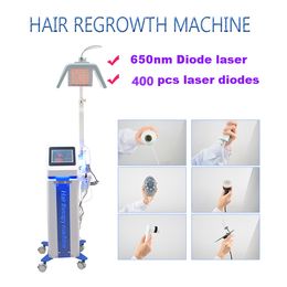 New quality Hair growth machine beauty treatment hair-regrowth comb brush cap 5 handles