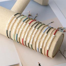 KELITCH 5 pcs Beaded Bracelets Top Stretch Bracelets Shell Pearl Friendship Bracelet Handmade Strand Bracelet Nice Bangle Y200730