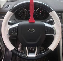 For Land Rover Range Rover Evoque Freelander discovery sports version DIY custom leather hand-sewn car steering wheel cover