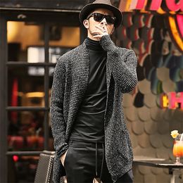 Long Sleeve Males Pull Cardigan Clothing Fashion Thick warm Mohair Sweater Men england style hot J511 201124