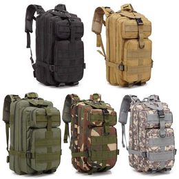 1000D 30L Military Tactical Assault Backpack Army Waterproof Bug Outdoors Bag Large For Outdoor Hiking Camping Hunting Rucksacks 220104