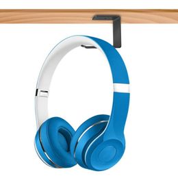Hooks & Rails Universal Metal Headset Hanger Headphone Under Desk Holder Stand Wall Mounted Earphone Multi-Purpose Storage1