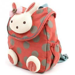 AOILDLLI kindergarten boy girl Gifts SchoolBag Rabbit Anti Stray Toddler backpack Children gifts Mochila softback mini schoolbag LJ201029