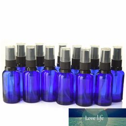 12pcs 30ml Empty Cobalt Blue Glass Spray Bottles Vaporizador with Fine Mist Sprayer for Essential Oil Perfume Atomizer
