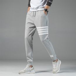 Autumn New Men's Casual Sweatpants Solid High Street Trousers Men Joggers Oversize Brand High Quality Men's Pants 4XL 201125