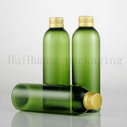 Emulsion 30pcs/lot 200ml Aluminum Cap PET Plastic Vial Small Packing Bottle shampoo gel bottle