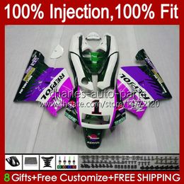 Injection For HONDA NSR 250 250R 1994 1995 1996 97 98 99 102HC.194 pink glossy NSR250R NSR250 R MC28 PGM4 94 95 96 1997 1998 1999 Fairing