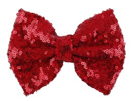 2022 NEW Baby Girl's Sequined Bow 10 Colours Bling Bows WITH Clip Girls' Boutique Hair Accessories