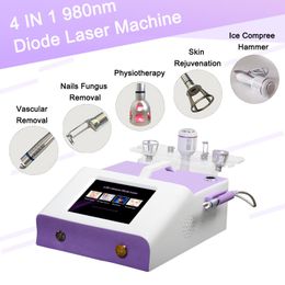 980nm laser spider veins capillar removal 980nm pain physiotherapy Blood vessel laser vein removal Vascular Removal 980nm Diode Laser