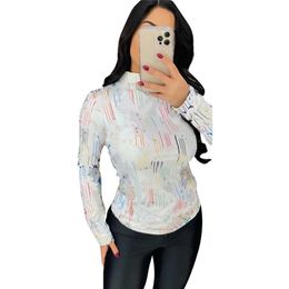 women tops bottom shirt Hoodies Sweatshirts long sleeve tshirt tee fashion panelled womens tops pullover long sleeve for ladies Tops klw6012