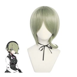 Danganronpa V3 Killing Harmony Tojo Kirumi Cosplay Costume Wig Heat Resistant Synthetic Hair Halloween Wig + Hair Cap