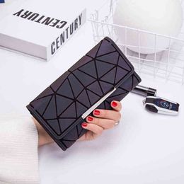 Nxy Wallet Diomo Money Clip Female Trifold Slim Thin Women Purses Long Clutch Bag 0212