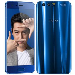Original Huawei Honour 9 4G LTE Cell Phone 6GB RAM 64GB ROM Kirin 960 Octa Core Android 5.15" 20MP Fingerprint ID NFC OTG Smart Mobile Phone