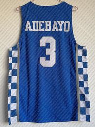 Bam Adebayo Jersey Kentucky Wildcats Blue White Sewn Customise any name number MEN WOMEN YOUTH basketball jersey