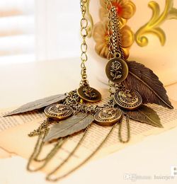 Statement Necklaces Collier Femme Jewellery for women Bohemian Tassel Pendant Colar Necklaces