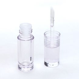 10pcs/lot 4ML Lipstick Tubes Direct filling capacity 2.5ml, Transparent Lip Gloss Tubes Empty Lip Gloss Tubes Clear bottles C090