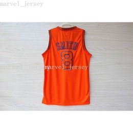 Stitched custom 8 Jr Smith Jersey Vest Embroidery Basketball women youth mens basketball jerseys XS-6XL NCAA