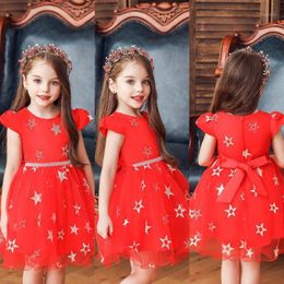 Girl's Dresses 2022 Born Dress Girl Autumn Winter Christmas Baby Princess Costume Toddler 1st Birthday Party Bapteme Infantil