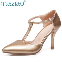 MAZIAO Nude Suede High Heels Sandals Women T Ankle Strap Summer Dress Shoes Woman Wedding Shoes Heel Party Heels1