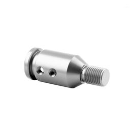 Possbay Shift Knob Adapter for Non Threaded Shifters Aluminum Alloy Adapter M12x1.25 Black