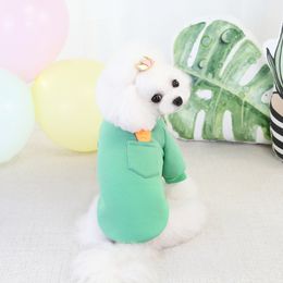 Small Fleece Pet Dog Clothes Durable Accessories Hoodies Supplies Carrot Cute Warm Fashion Sweater Autumn Winter New Arrival 8cl K2