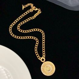 Gorgon luxury brand VE vintage gold necklaces never fade 18K chain pendant classic style ADITA top quality 2022 official latest models pendants for man for woman