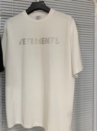 VETEMENTS NO SOCIAL MEDIA T-shirt Men Women Antisocial VETEMENTS T-shirts 1:1 Tag VTM Tops High Quality Cotton Tee VTM 449