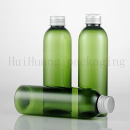 30pcs 200ml Plastic Shampoo Lotion Shower GEL Hand Washing Refillable Bottle with Aluminium Cap Makeup Cosmetic Storage Container