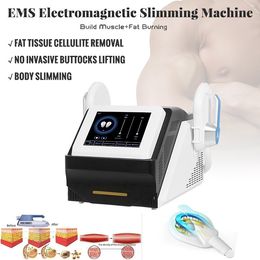 High effective body slimming ems machine fat dissolved abdominal muscle ems electromagnetic fitness muscle build emslim equipment