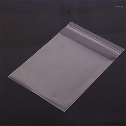 Gift Wrap 100PCS Cellophane Poly Bags OPP Seal Packaging Bag Jewellery Pouch Different Size Clean Clear Plastic Water-Proof Design1