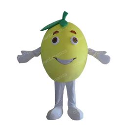 Halloween Grapefruit Mascot Costume Top quality Cartoon Character Outfit Suit Adults Size Christmas Carnival Birthday Party Outdoor Outfit