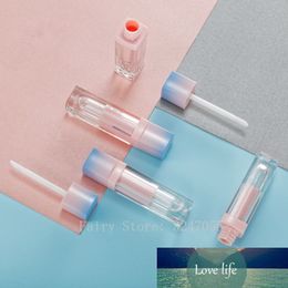 10/30/50pcs Pink Blue Gredient Square Transparent Lip Gloss Bottle Empty Makeup DIY Lip Glaze Tube Cosmetics Refillable