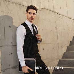 Single Vest --(CMT ONLY) - MTM men's suit series