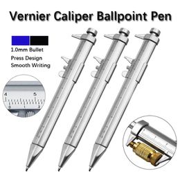 Multifunction 1.0mm Caliper pen Gel Ink Pen Vernier Caliper Roller Ball Pens Stationery Ball-Point Plastic Stationery Gift