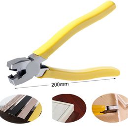 8 Inch 90 degree Aluminium Alloy Frame-Folding Pliers V-Groove Notch Cutter for Bending Frames Y200321