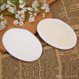 Loofah Pad Natural Loofah Scrubber Remove Dead Skin Loofah Pad Sponge Home Cleaning Tool Body Skin Bathing Massage Tools 8*12cm WVT1699