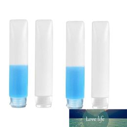 Travel Size Plastic Squeeze Bottles for Liquids 30ml Makeup Toiletry Cosmetic Containers Travel Squeeze Bottles with Flip Lid
