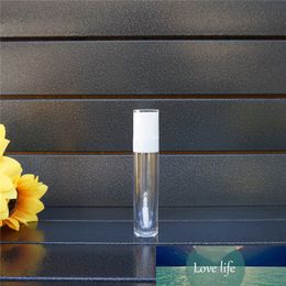 10-100Pcs 8ml Empty White Lip Gloss Tube Plastic Lip gloss Bottle Cylinder Small Lipgloss Lip Gloss Containers Lipgloss Tube