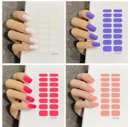 Nail stickers are the hottest item in world, with matte and glitter manicures complete come waterproof 3D nails stickers 10pic N2