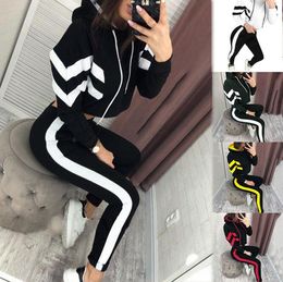 Bumpybeast Sporting Suit Women's Hoodie Zipper Cardigan Pants Suits Designers Tracksuit Two Piece Setwo Clothing Sets