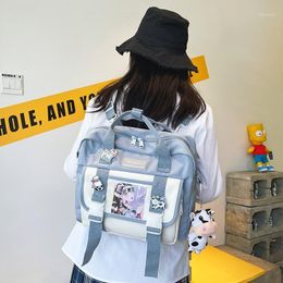 Backpack Fashion Girls Bagpack Travel Mochila Femal Nylon Rucksack Kawaii Women Bag Small College Schoolbag Cute Teens