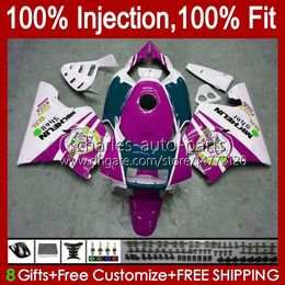 Injection For HONDA NSR 250 250R pink white MC28 94 95 96 97 98 99 102HC.178 NSR250R NSR250 R PGM4 1994 1995 1996 1997 1998 1999 Fairings